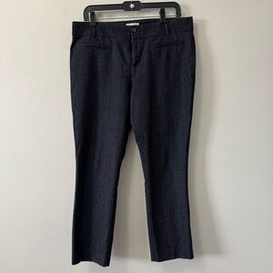 Anthropologie The Essential Slim Cropped Pants size 10